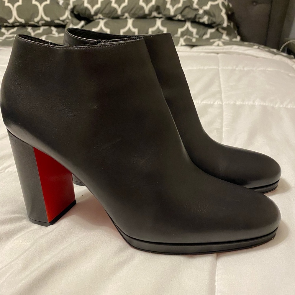 Adox Block Heel Bootie.